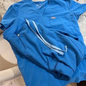 Figs Vibrant Blue Medical Scrubs